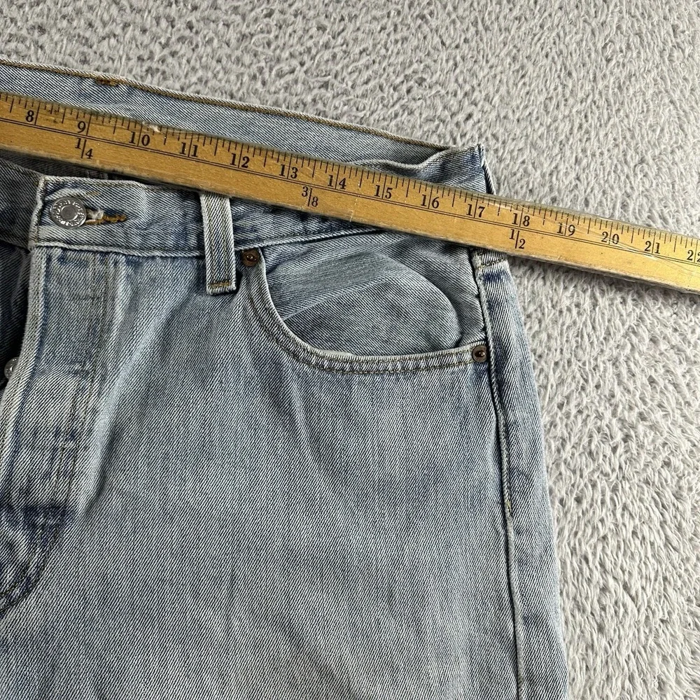 VINTAGE Levi's 501 Jeans Mens 35x32 (Fits 34x30) Light‎ Wash Distressed Classic